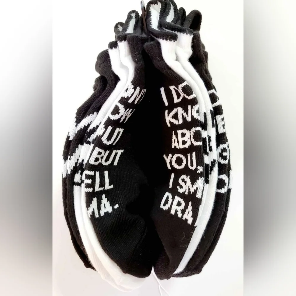 New Women's Schitt's‎ Creek No Show Socks 5 Pairs